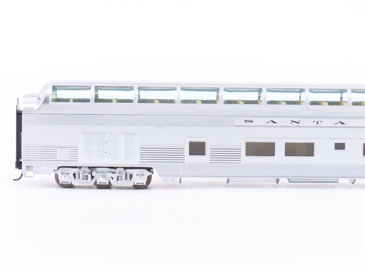 HO Walthers Proto 920-9324 ATSF Santa Fe 85&#39; Budd Bar-Lounge Passenger Car