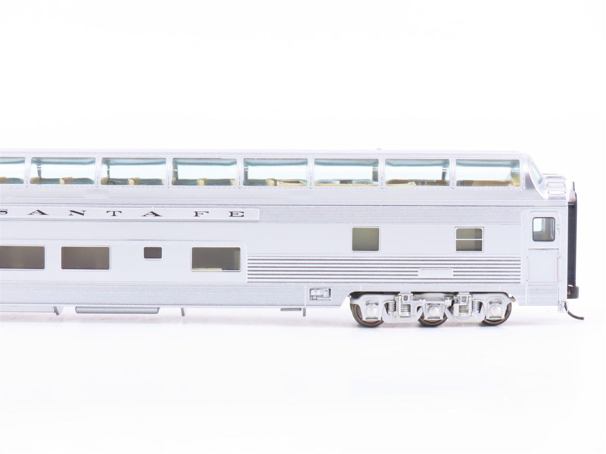 HO Walthers Proto 920-9324 ATSF Santa Fe 85&#39; Budd Bar-Lounge Passenger Car