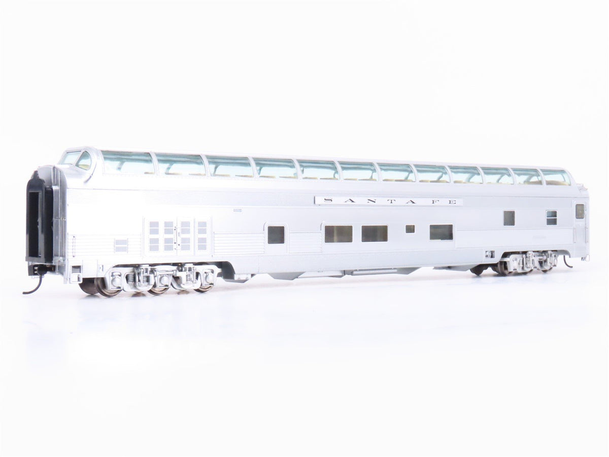 HO Walthers Proto 920-9324 ATSF Santa Fe 85&#39; Budd Bar-Lounge Passenger Car