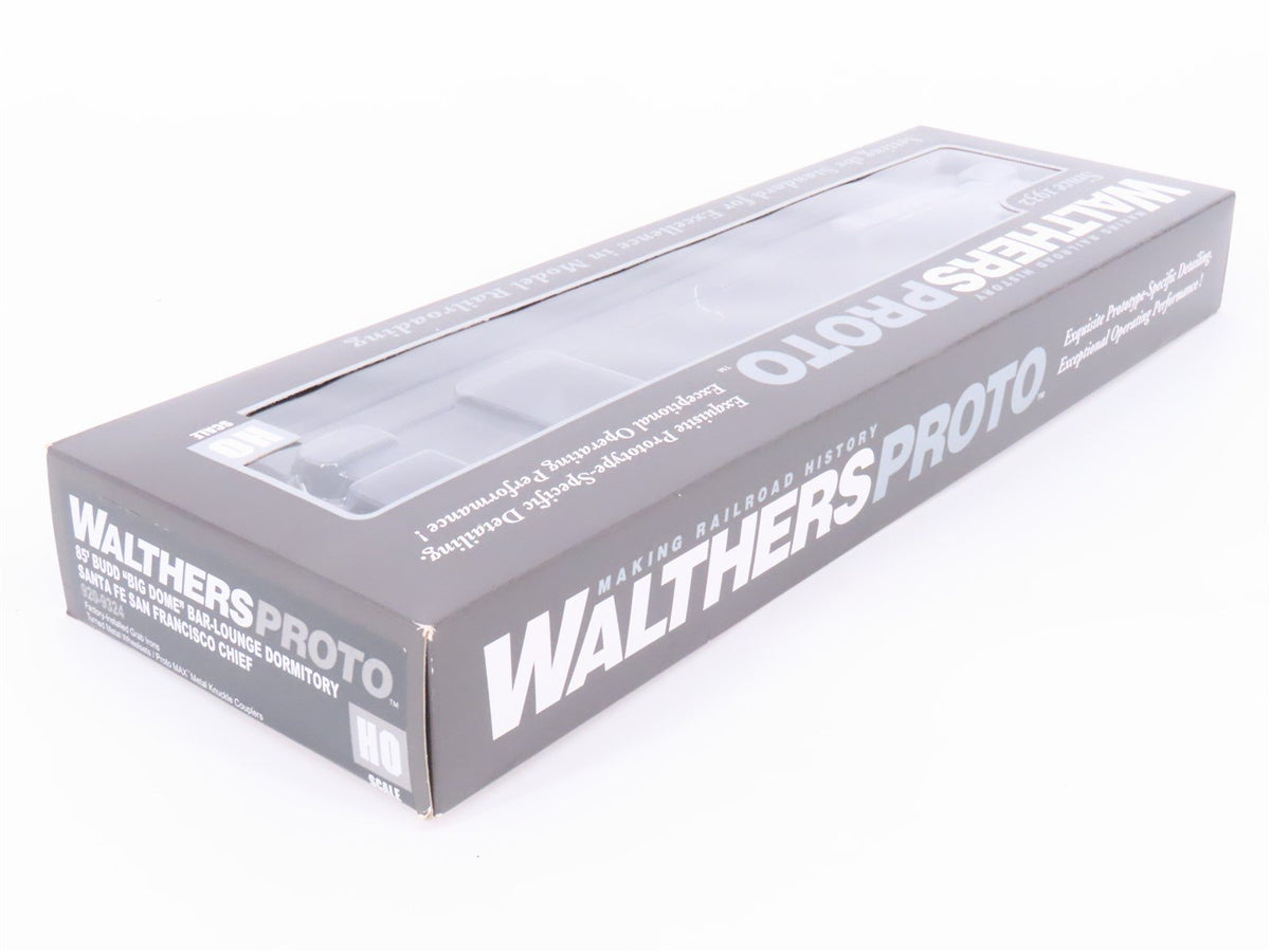 HO Walthers Proto 920-9324 ATSF Santa Fe 85&#39; Budd Bar-Lounge Passenger Car