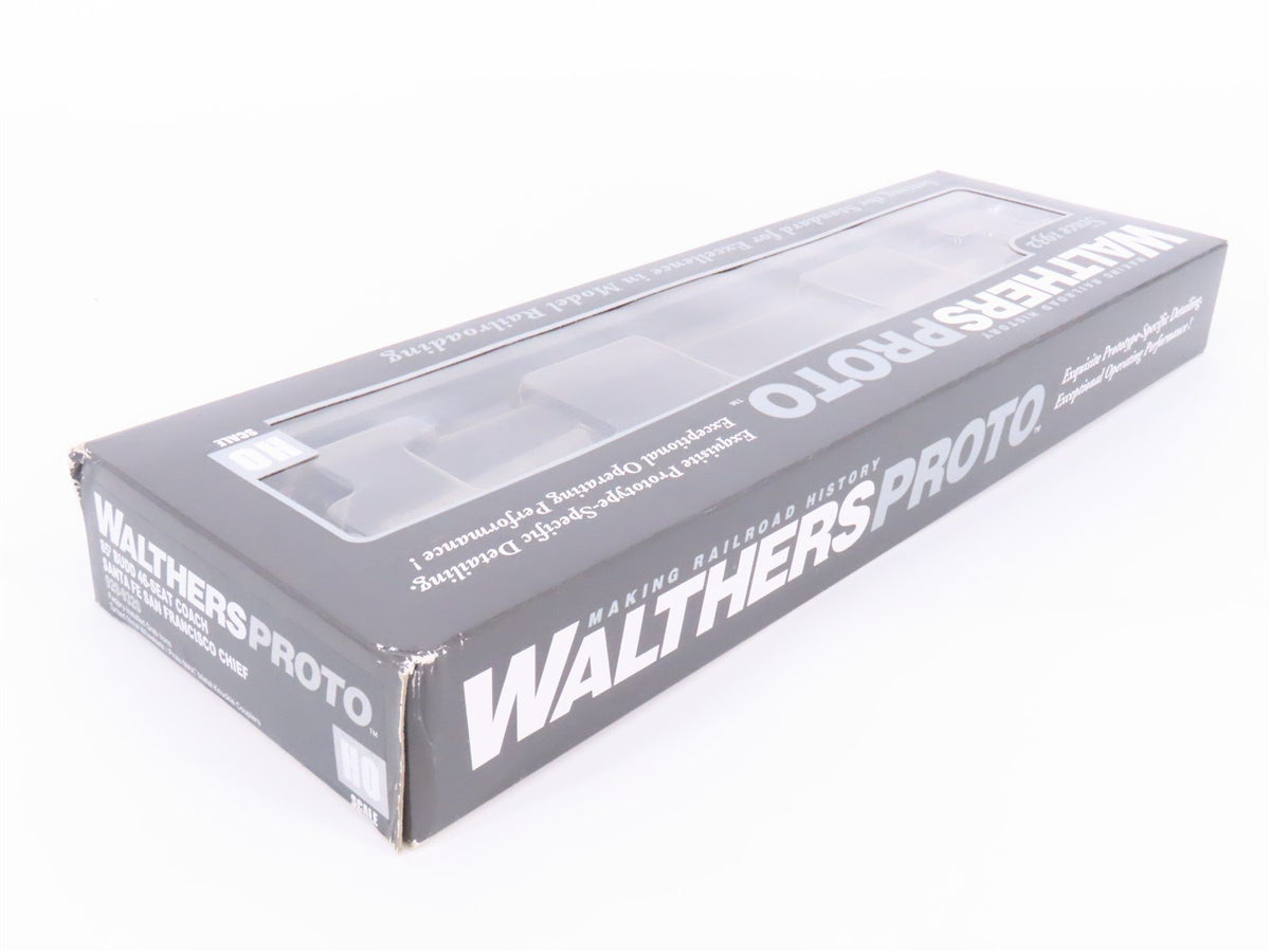 HO Walthers Proto 920-9320 ATSF Santa Fe 85&#39; Budd 46-Seat Passenger Car