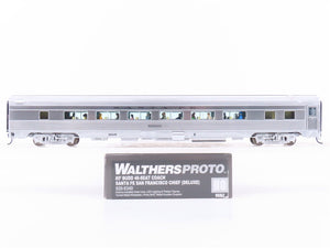 HO Walthers Proto 920-9340 ATSF Santa Fe 85' Budd 46-Seat Passenger Car