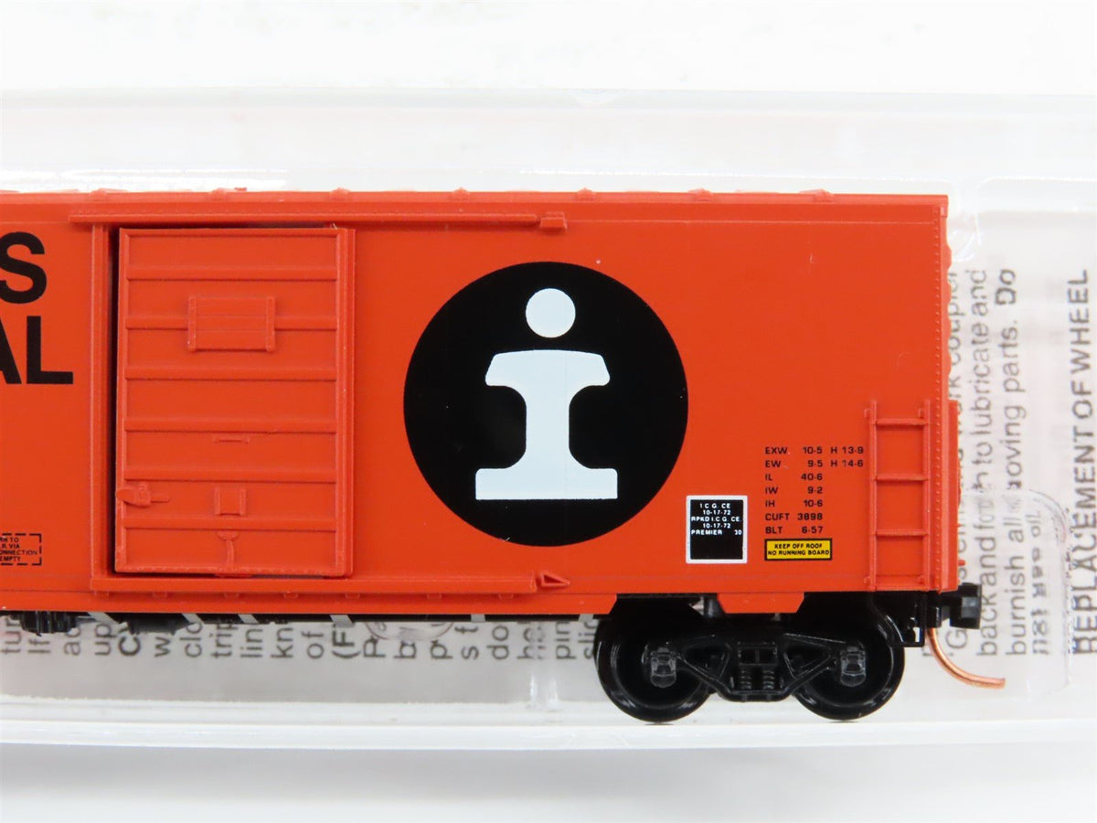 N Scale Micro-Trains MTL 24070 ICG Illinois Central Gulf 40&#39; Box Car #416084