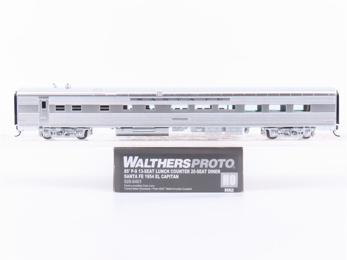 HO Walthers Proto 920-9461 ATSF Santa Fe 85&#39; P-S 20-Seat Diner Passenger Car