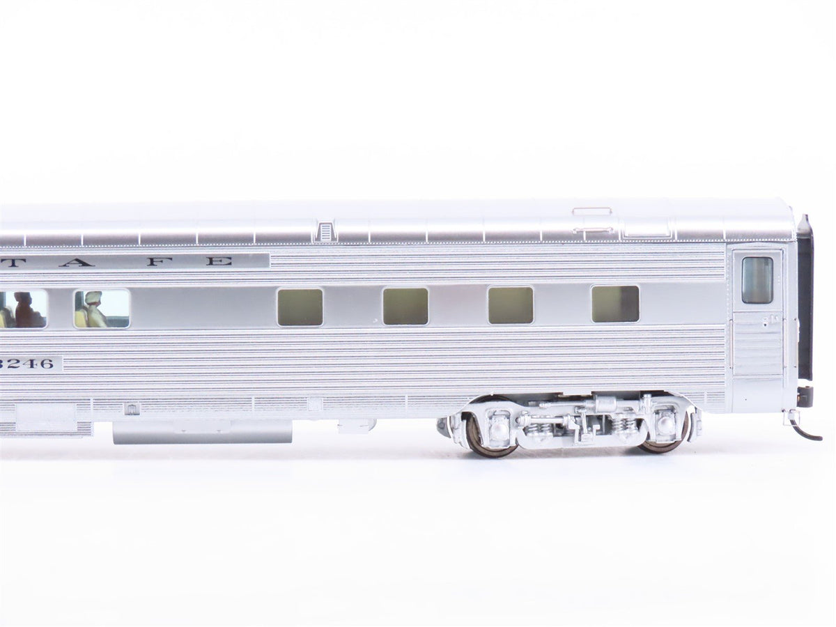 HO Walthers Proto 920-9483 ATSF Santa Fe 85&#39; P-S 42-Seat Obs Passenger Car