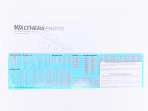 HO Walthers Proto 920-9483 ATSF Santa Fe 85' P-S 42-Seat Obs Passenger Car