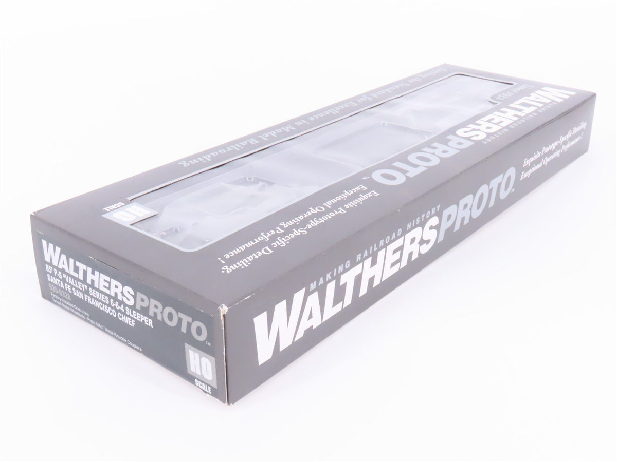 HO Walthers Proto 920-9328 ATSF Santa Fe 85&#39; P-S 6-6-4 Sleeper Passenger Car