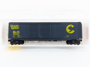 N Scale Micro-Trains MTL 34010 B&O Chessie System 50' Box Car #288041