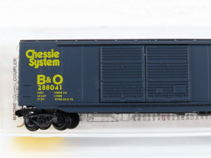 N Scale Micro-Trains MTL 34010 B&O Chessie System 50' Box Car #288041