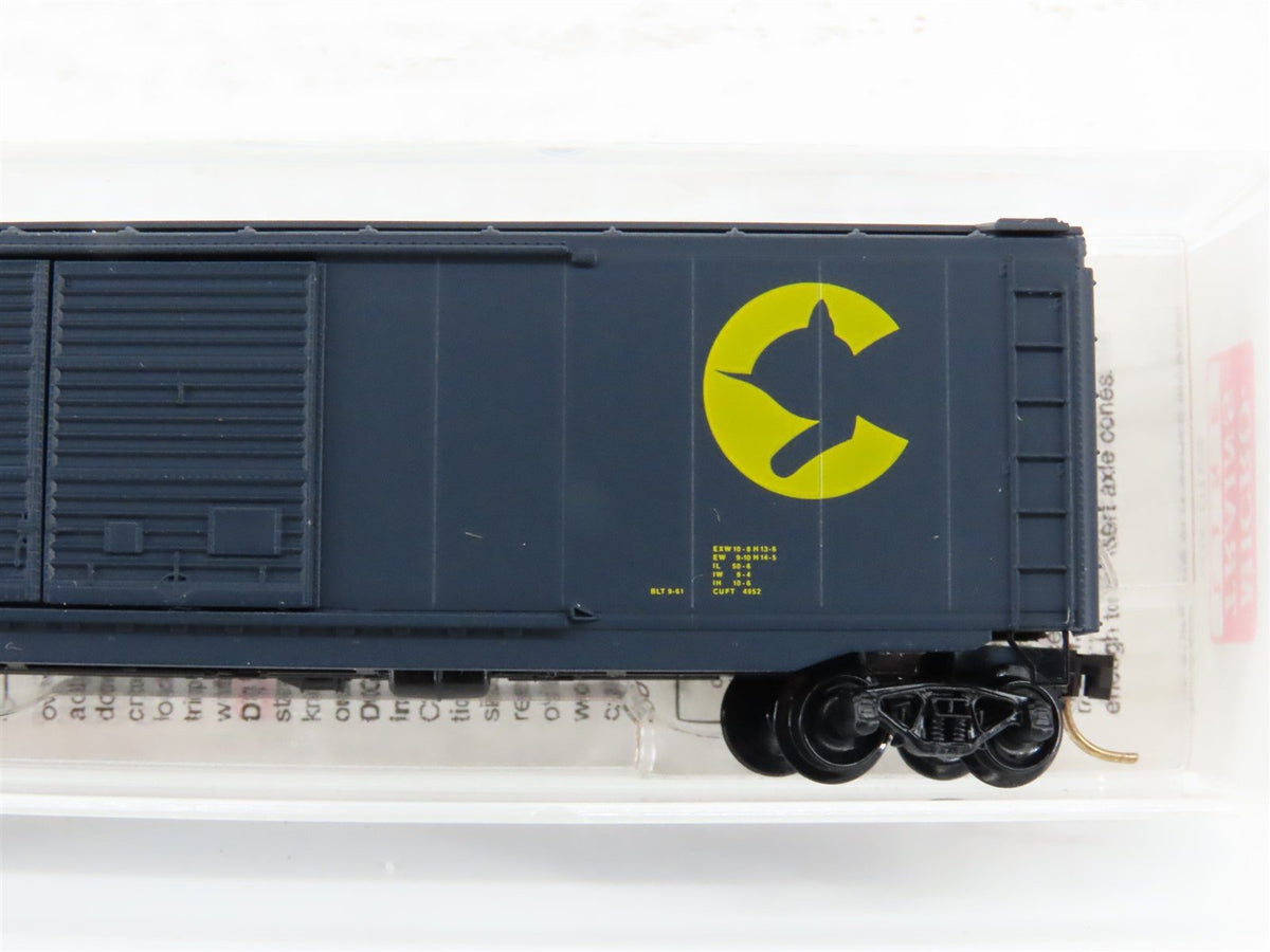 N Scale Micro-Trains MTL 34010 B&amp;O Chessie System 50&#39; Box Car #288041