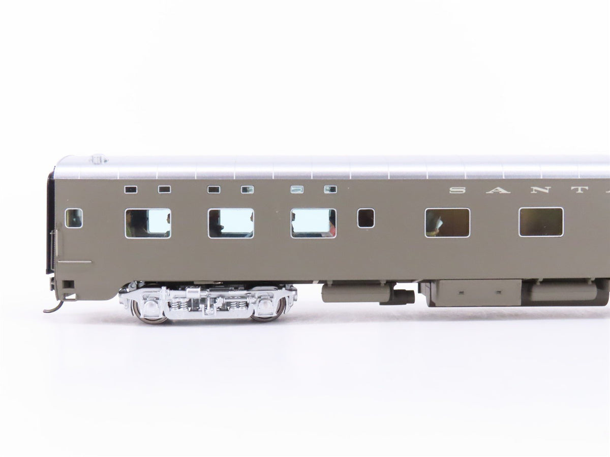 HO Walthers Proto 920-9348 ATSF Santa Fe 85&#39; Budd 6-6-4 Sleeper Passenger Car