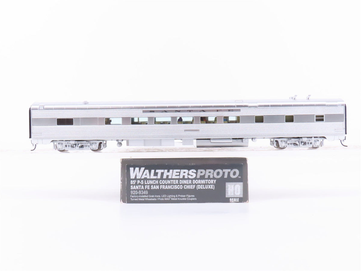 HO Walthers Proto 920-9349 ATSF Santa Fe 85&#39; P-S Diner Dormitory Passenger Car