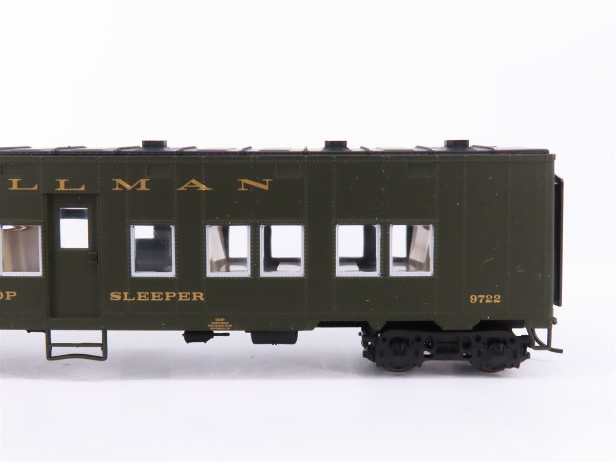 HO Scale Walthers 932-34151 Pullman PS Troop Sleeper Passenger Car 3-Pack