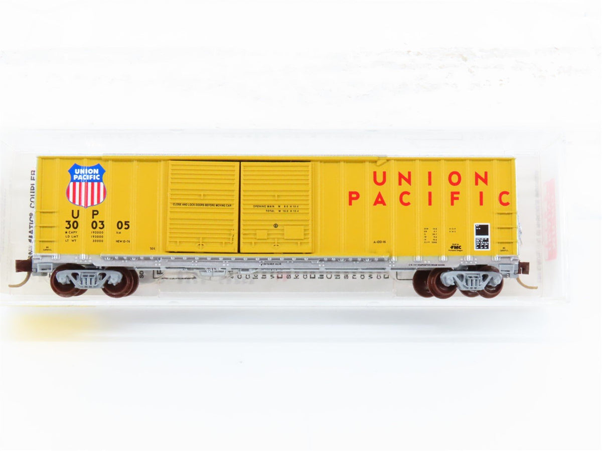 N Scale Micro-Trains MTL 30180 UP Union Pacific 50&#39; Double Door Box Car #300305