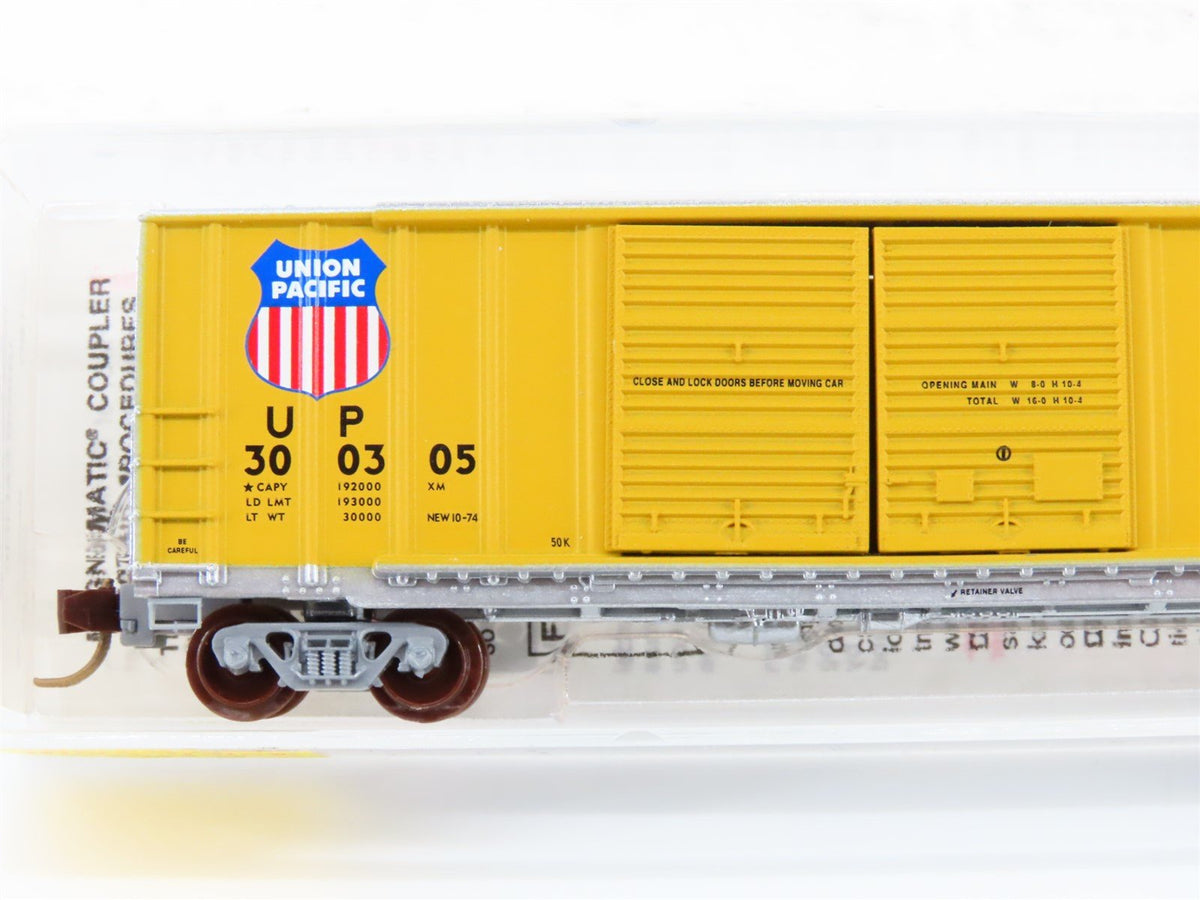 N Scale Micro-Trains MTL 30180 UP Union Pacific 50&#39; Double Door Box Car #300305