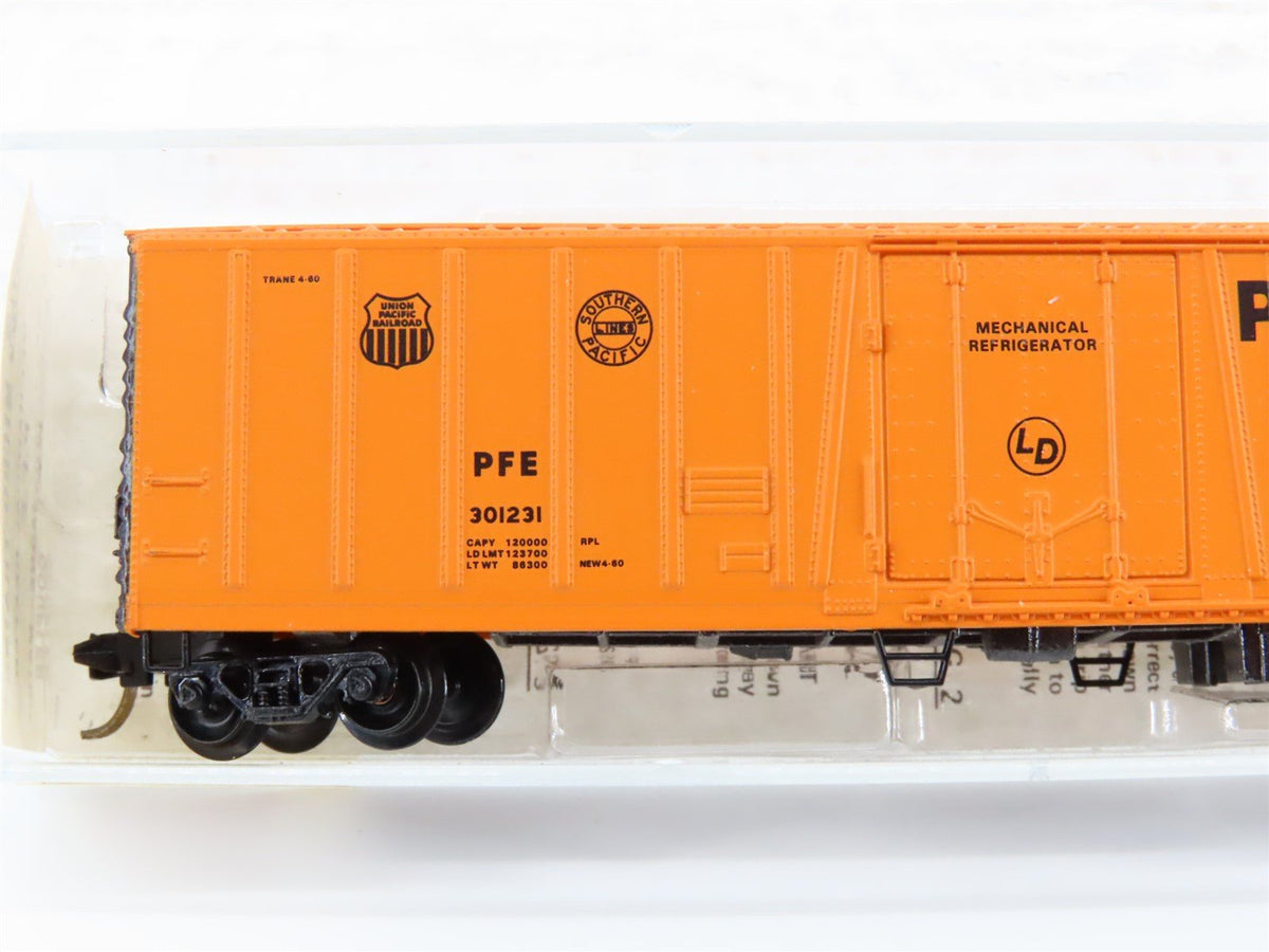 N Kadee Micro-Trains MTL 70010 UP SP PFE Pacific Fruit Express Reefer #301231