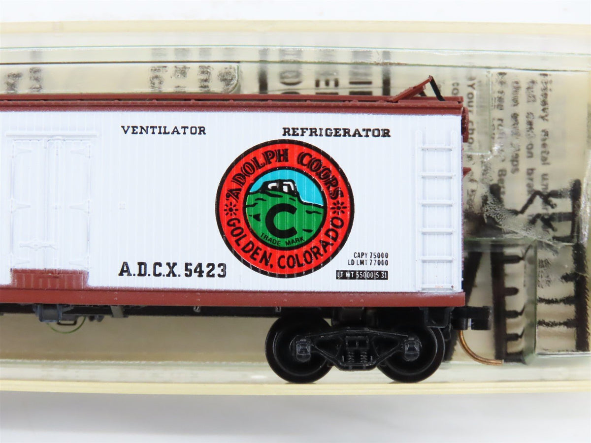 N Scale Kadee Micro-Trains MTL 47030 ADCX Coors Golden Beer 40&#39; Reefer #5423