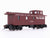 HO Scale Walthers 932-7508 DRGW Rio Grande 30' Wood Caboose #01167