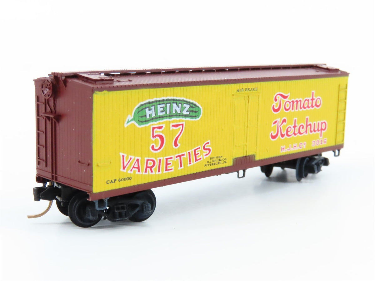 N Scale Kadee Micro-Trains MTL 47020 HJHC Heinz 57 Ketchup 40&#39; Reefer #3016