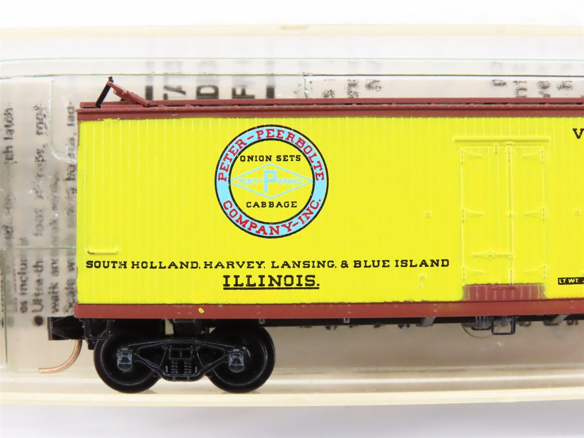 N Scale Kadee Micro-Trains MTL 47040 PPBX Peerbolte Onion Sets 40&#39; Reefer #3602