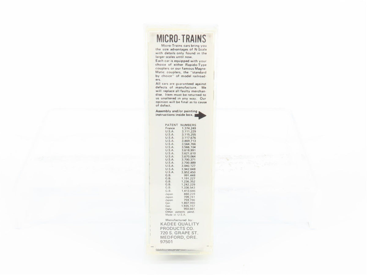 N Scale Kadee Micro-Trains MTL 47040 PPBX Peerbolte Onion Sets 40&#39; Reefer #3602