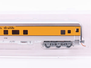 N Micro-Trains MTL Executive Line NSE 14-176 DRGW Railway Obs Passenger Car #102