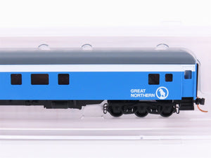 N Micro-Trains MTL NSE Lowell Smith 16-194 GN Big Sky Blue Observation Passenger