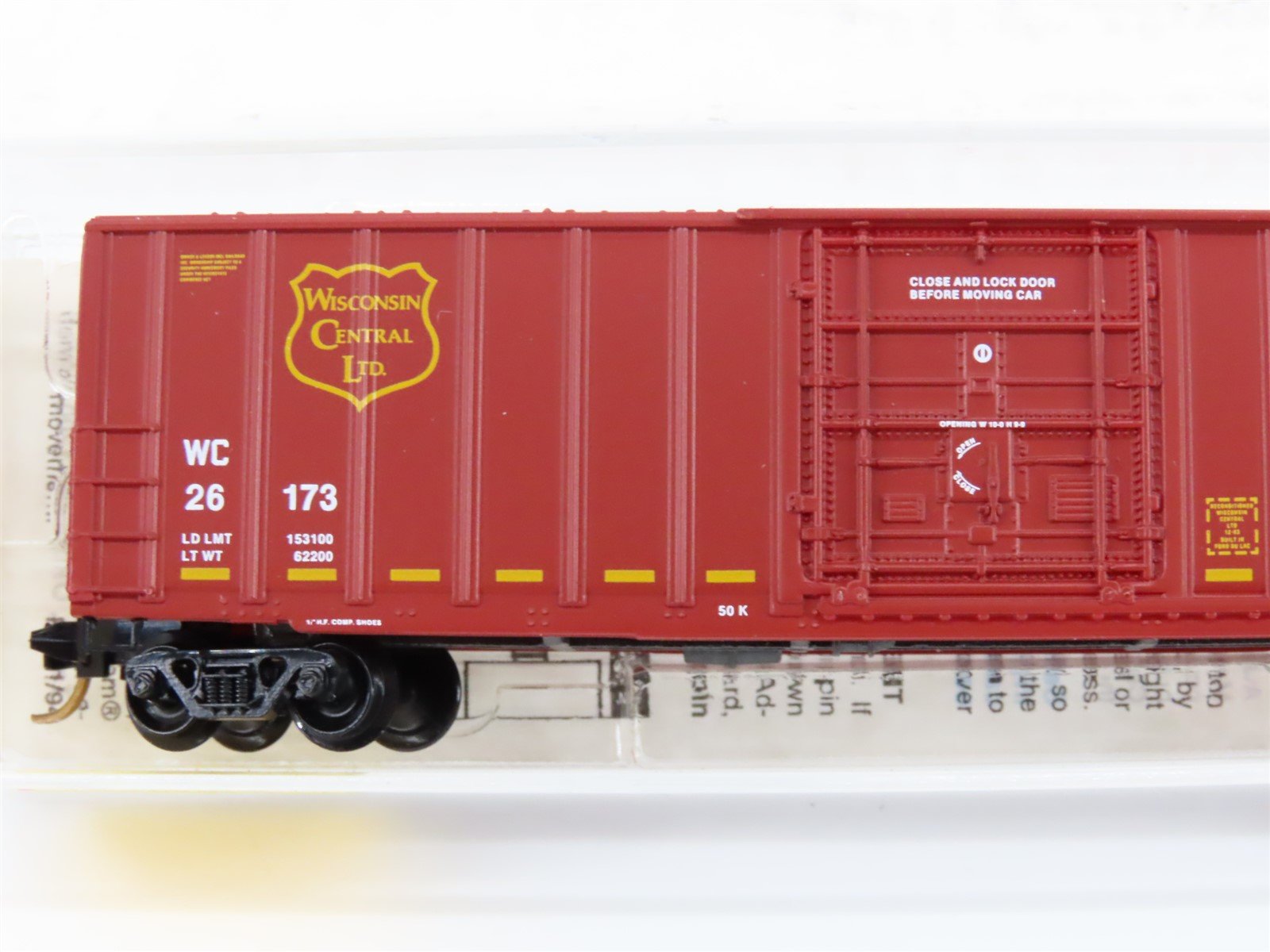 N Scale Micro-Trains MTL 27210 WC Model Railroader 60 Years 50' Box Car #26173