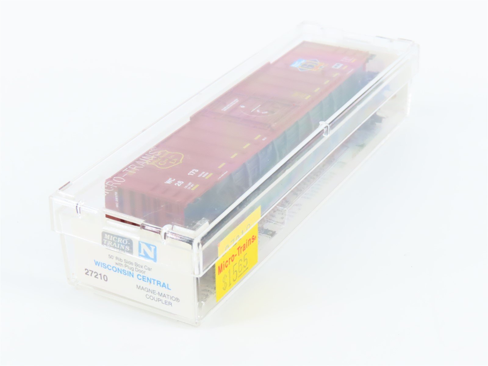 N Scale Micro-Trains MTL 27210 WC Model Railroader 60 Years 50' Box Car #26173