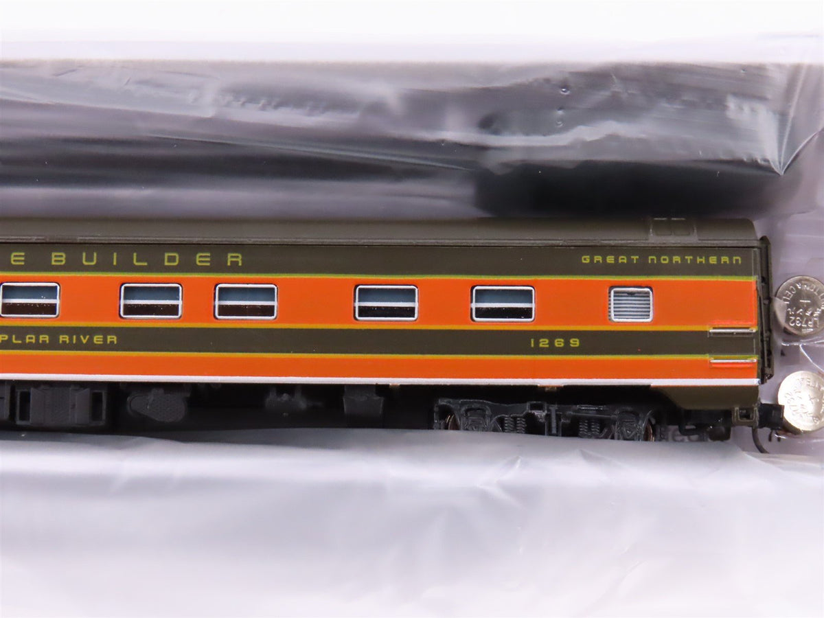 N Rapido 501142 GN Great Northern Duplex Sleeper Passenger Car &quot;Poplar River&quot;