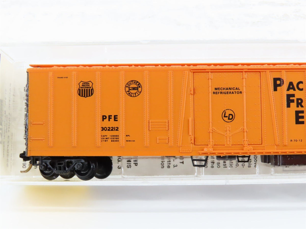 N Micro-Trains MTL 70010 UP SP PFE Pacific Fruit Express Mech. Reefer #302212