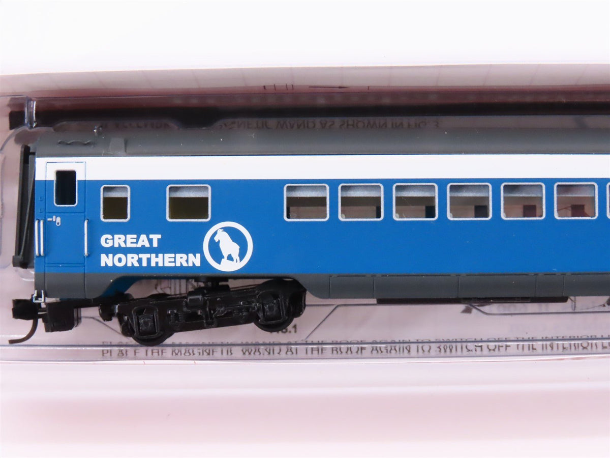 N Scale Centralia Car Shops CCS6615-01 GN Big Blue Sky Coach Passenger Car #1076