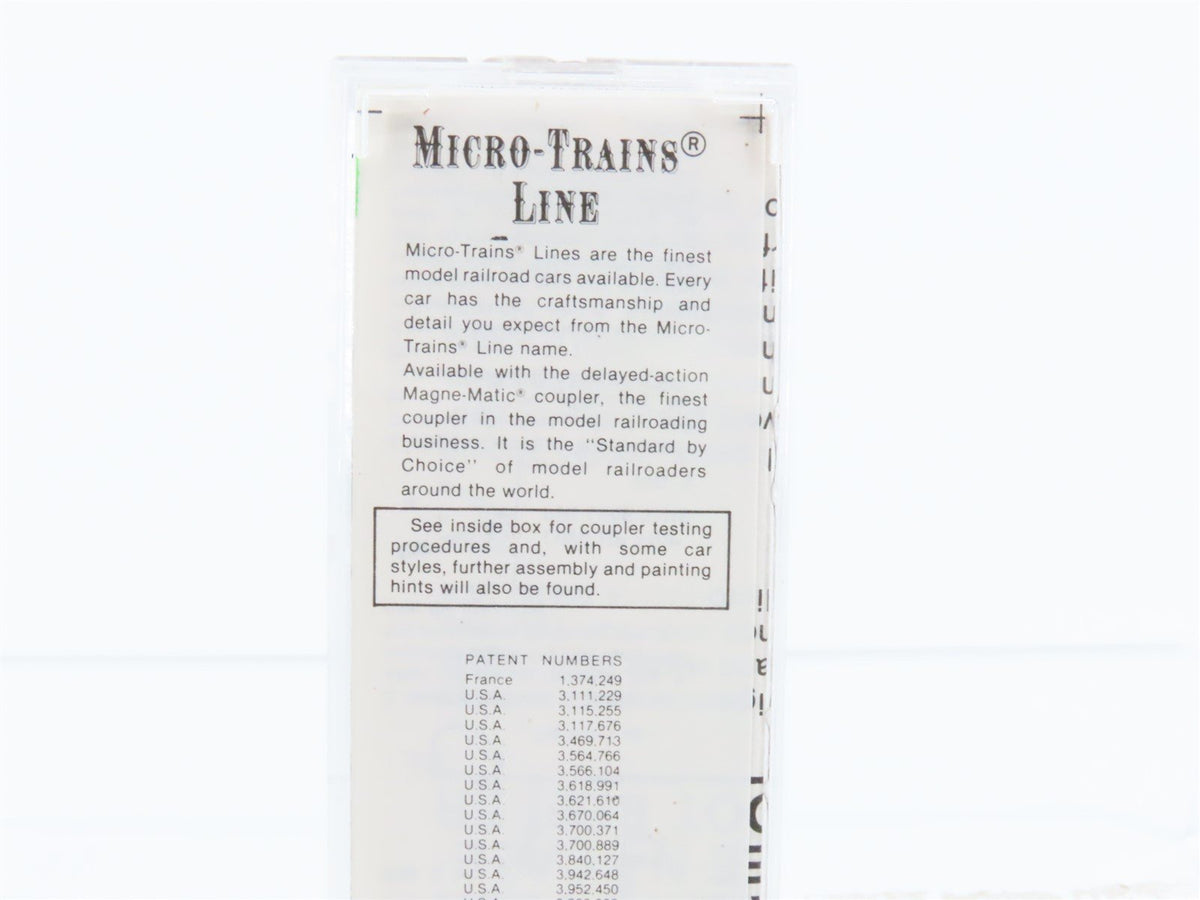 N Scale Micro-Trains MTL 47190 MDT NYC Early Bird 40&#39; Wood Reefer #11258