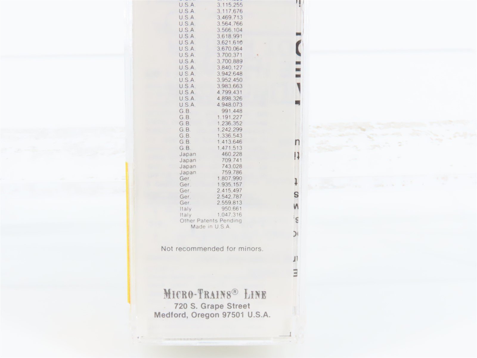 N Scale Micro-Trains MTL 47190 MDT NYC Early Bird 40' Wood Reefer #11258