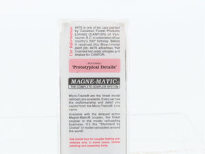 N Scale Micro-Trains MTL 75050 USLX CANFOR 1776-1976 50' Box Car #476
