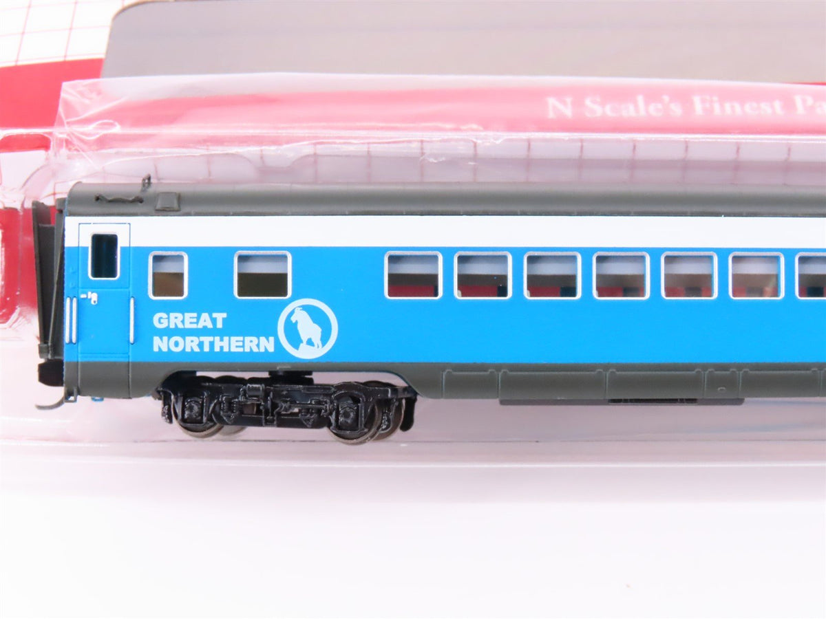 N Scale Centralia Car Shops CCS6615-09 GN Big Blue Sky Coach Passenger Car #1077