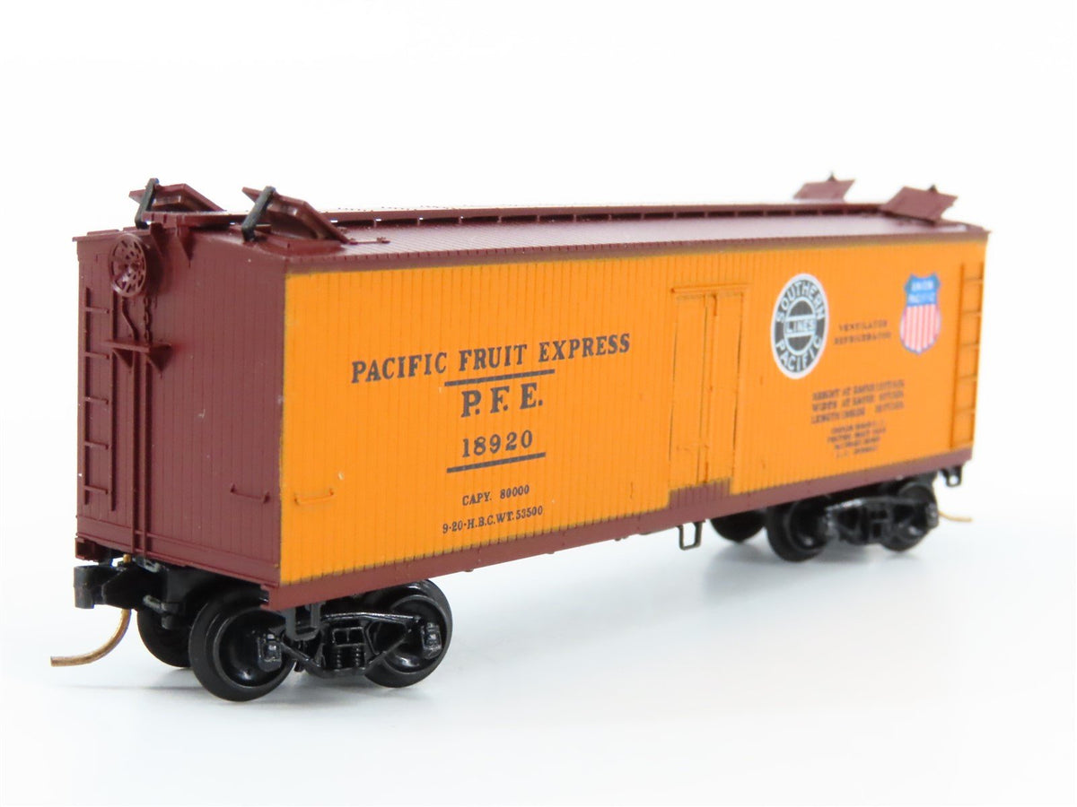 N Kadee Micro-Trains MTL 47062 SP UP PFE Pacific Fruit Express 40&#39; Reefer #18920