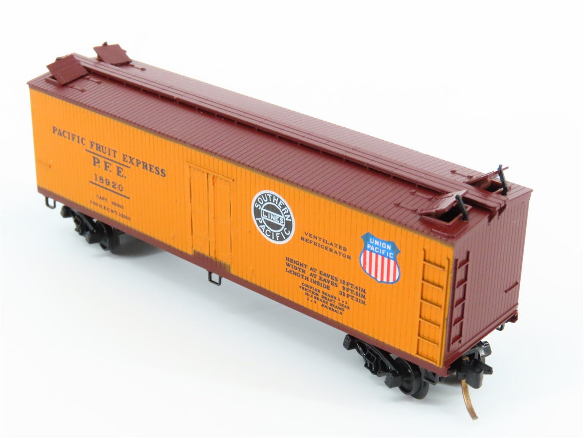 N Kadee Micro-Trains MTL 47062 SP UP PFE Pacific Fruit Express 40&#39; Reefer #18920