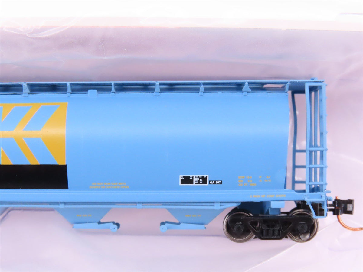 N Scale Intermountain 65137-01 ATSF Santa Fe Cylindrical Hopper Car #317510