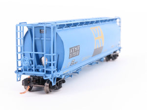 N Scale Intermountain 65137-01 ATSF Santa Fe Cylindrical Hopper Car #317510