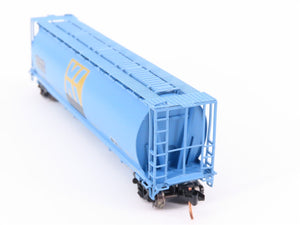 N Scale Intermountain 65137-01 ATSF Santa Fe Cylindrical Hopper Car #317510