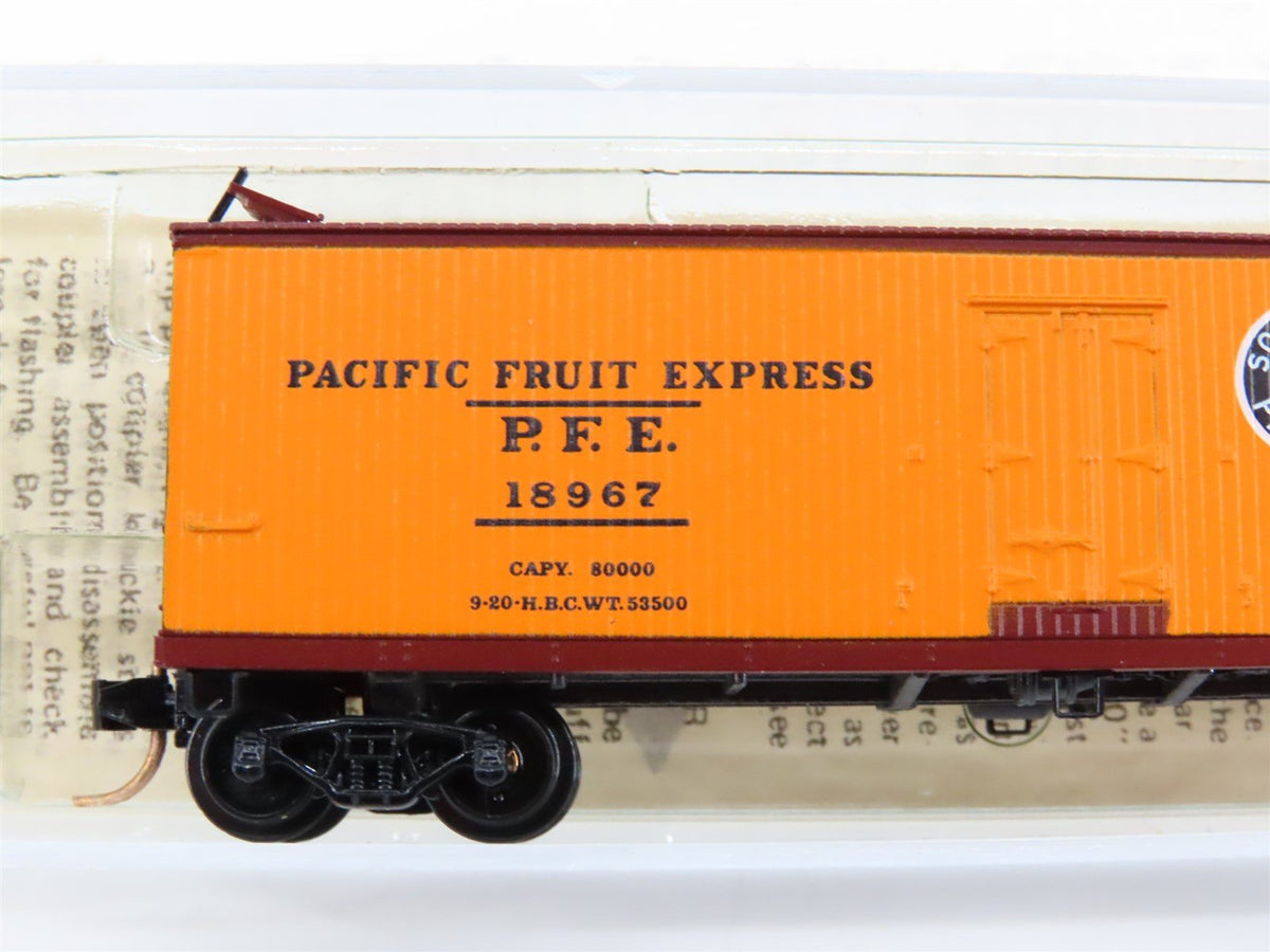 N Kadee Micro-Trains MTL 47062 UP SP PFE Pacific Fruit Express 40&#39; Reefer #18967