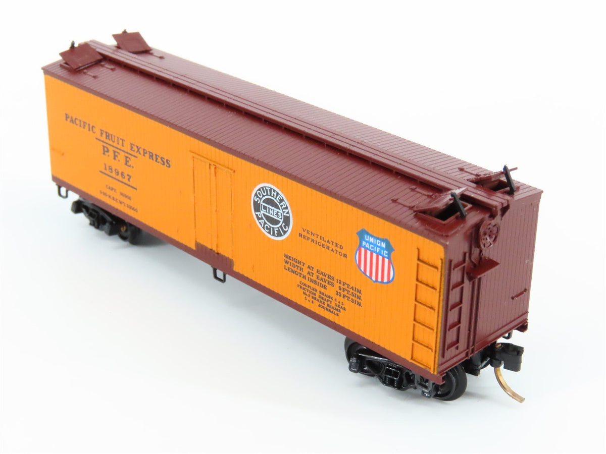 N Kadee Micro-Trains MTL 47062 UP SP PFE Pacific Fruit Express 40&#39; Reefer #18967