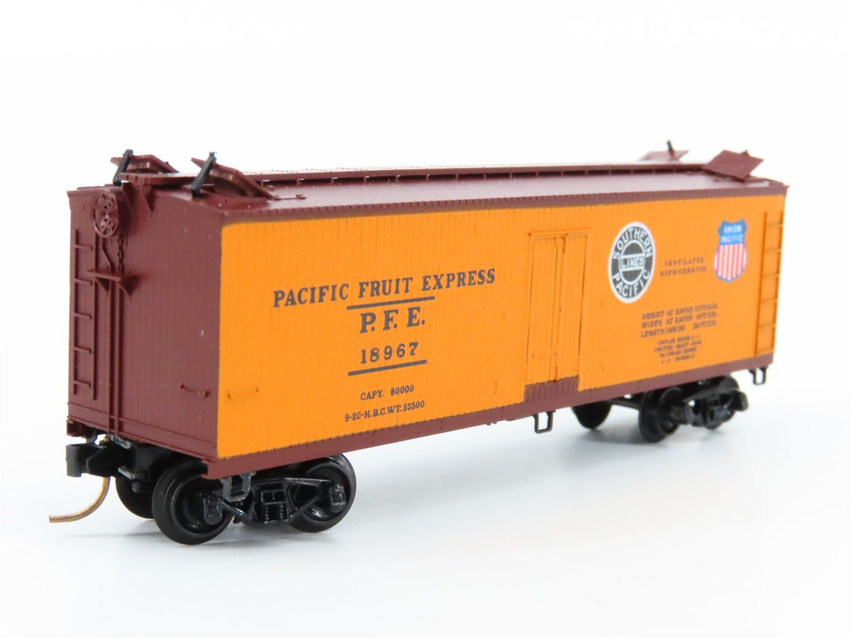 N Kadee Micro-Trains MTL 47062 UP SP PFE Pacific Fruit Express 40&#39; Reefer #18967