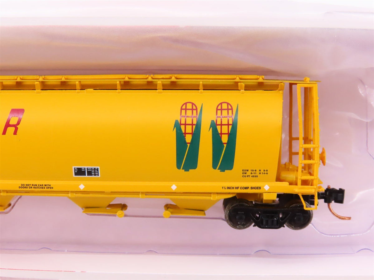 N Scale Intermountain 65106-18 SCOX Scoular Cylindrical Hopper Car #1450