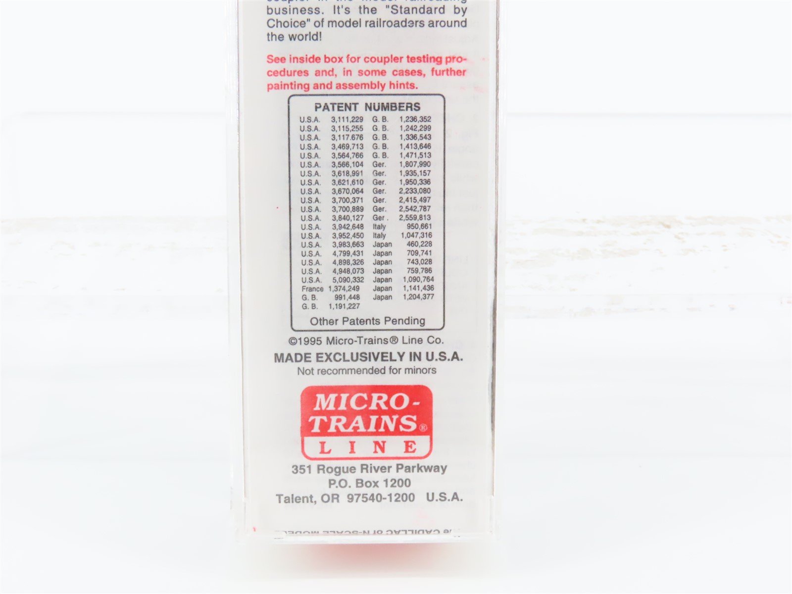 N Micro-Trains MTL 77010 NP Northern Pacific Share in Freedom 50' Box Car #31555