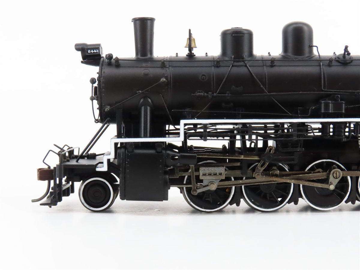 HO Bachmann Spectrum 84306 NYSW Susquehanna 2-10-0 Steam #2443 w/ DCC &amp; Sound