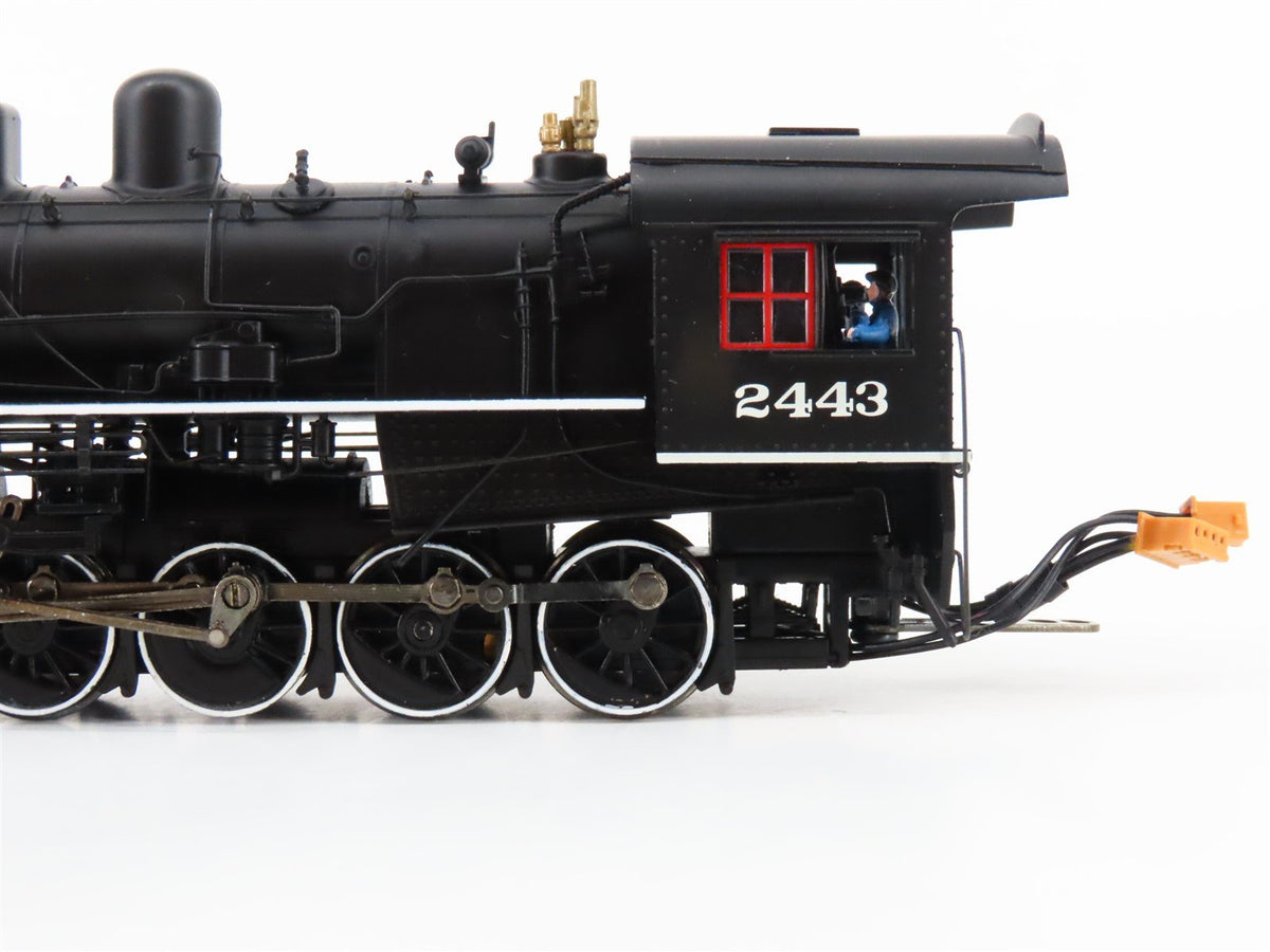 HO Bachmann Spectrum 84306 NYSW Susquehanna 2-10-0 Steam #2443 w/ DCC &amp; Sound