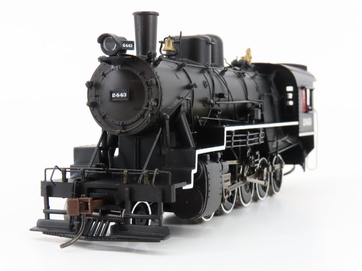 HO Bachmann Spectrum 84306 NYSW Susquehanna 2-10-0 Steam #2443 w/ DCC &amp; Sound