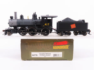 HO Scale Roundhouse 84776 CN Canadian National 2-6-0 Steam #417 - DCC Ready